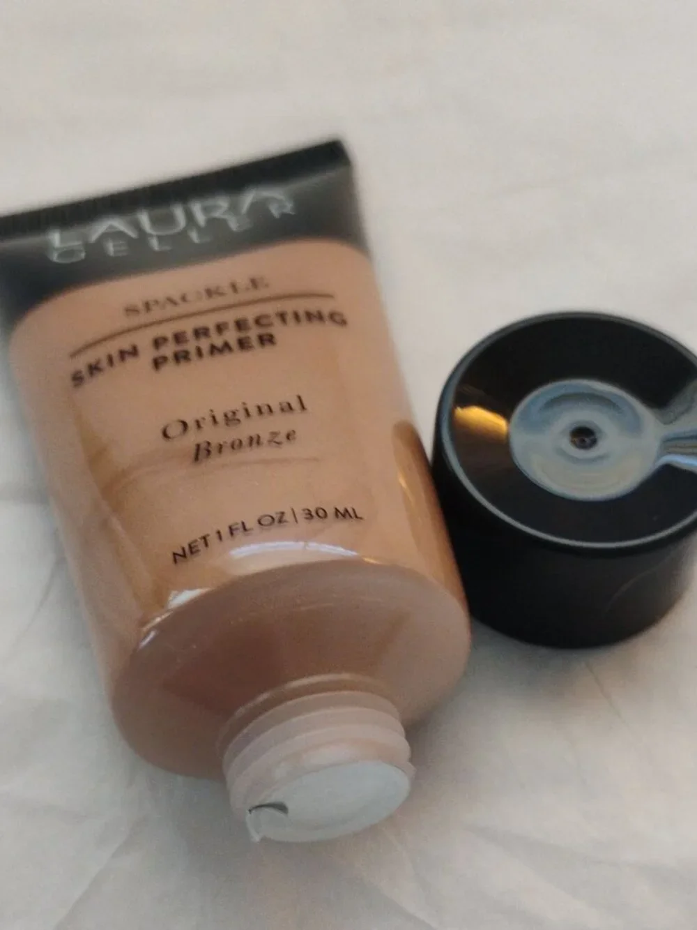 Laura Geller Spackle Skin Perfecting Primer in 'Original Bronze' Travel Size NEW